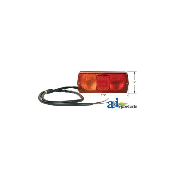 Rear Light (LH) 4.4" x5.2" x14.4"